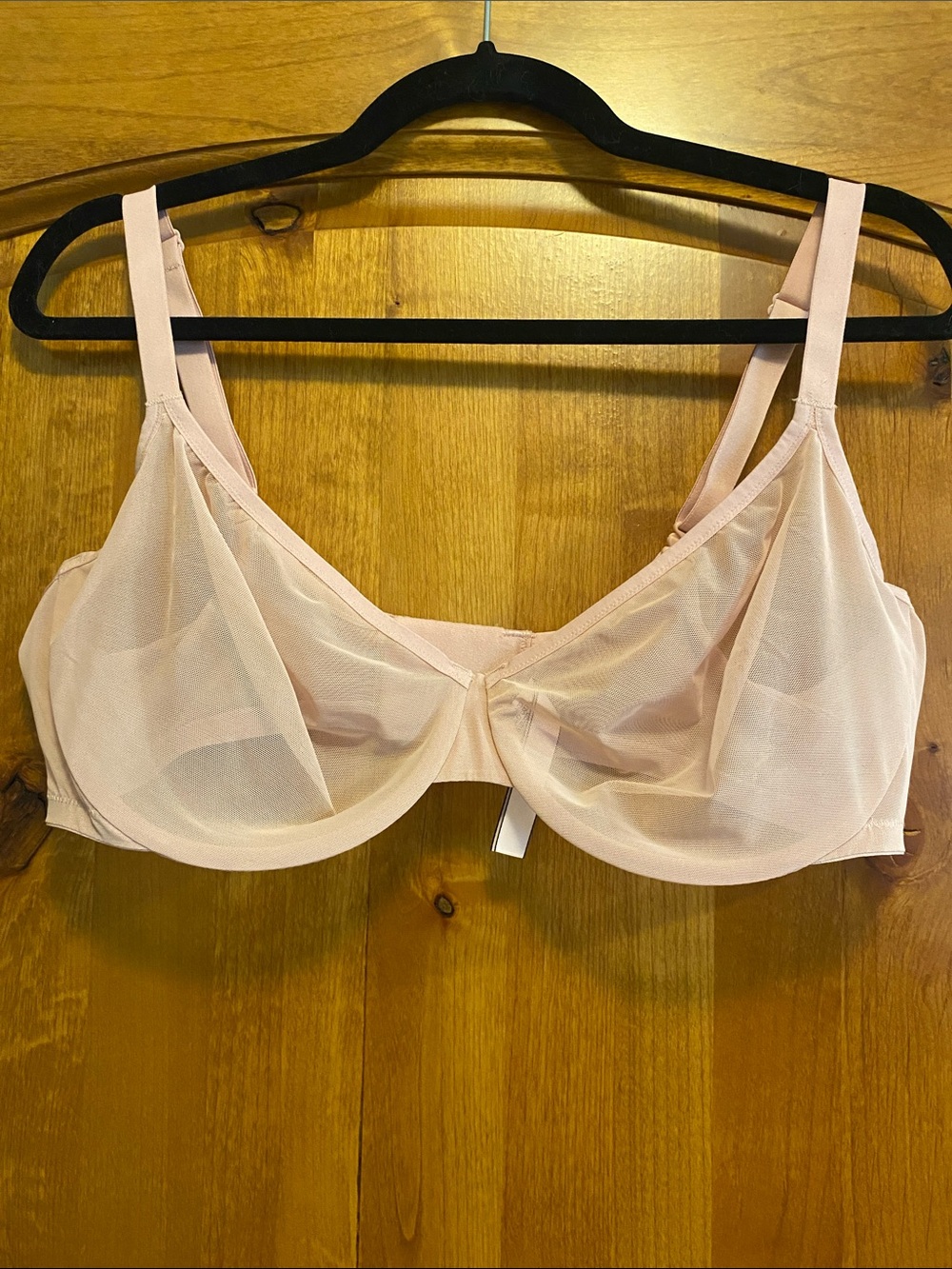 Victoria's Secret Light Blush Sheer Underwire Bra